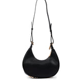 MSGM Kids Borsa Nero in Pelle con Tracolla per Bambine