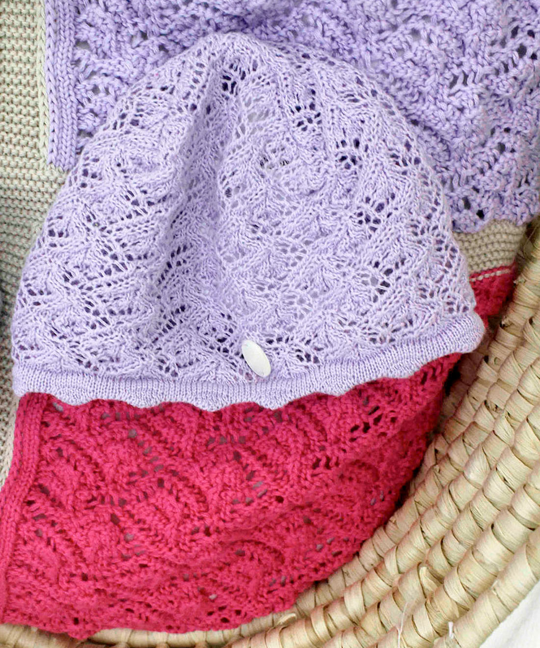 Le Coconne Cappello Fucsia per Neonate