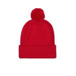 Iceberg Kids Cappello Beanie Rosso con Pon Pon per Bambine (retro)