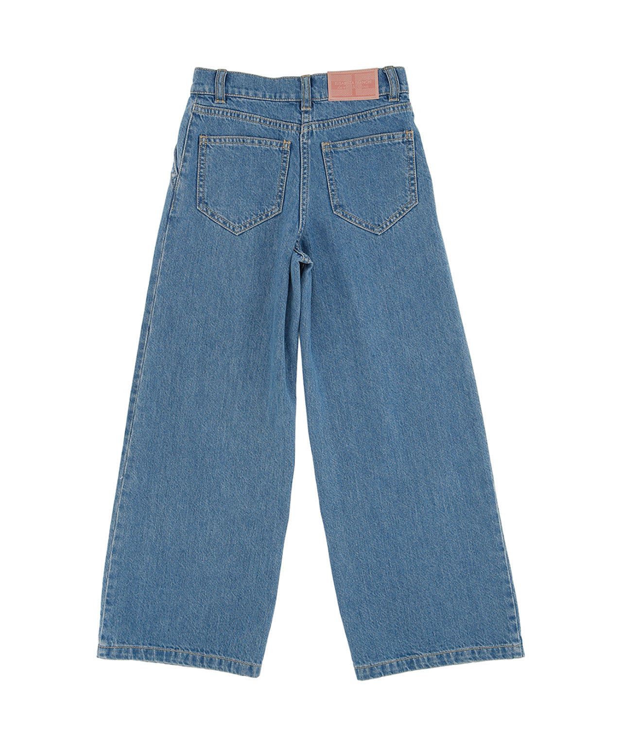 Elisabetta Franchi La Mia Bambina Jeans Denim per Bambine (retro)