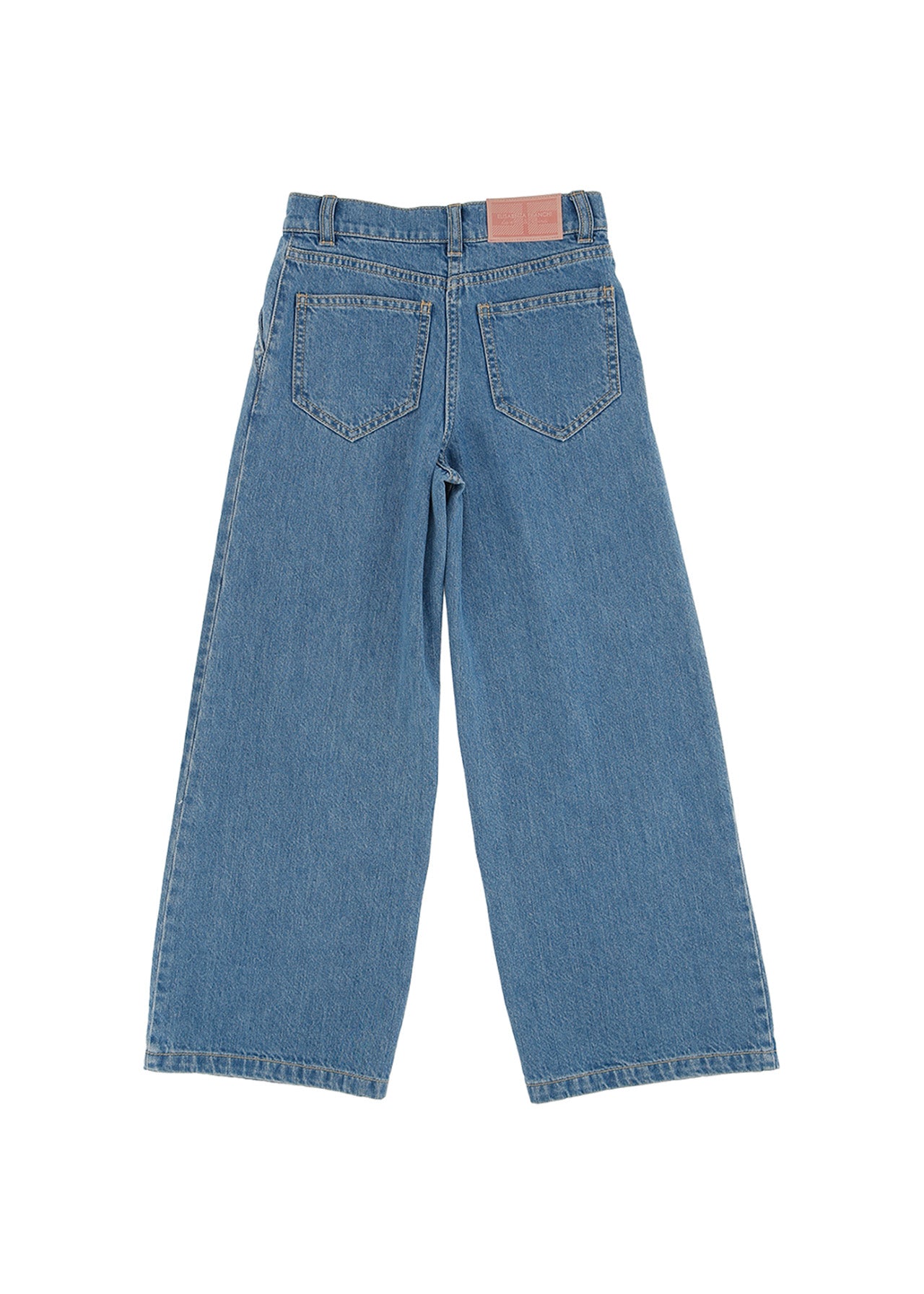 Elisabetta Franchi La Mia Bambina Jeans Denim per Bambine (retro)