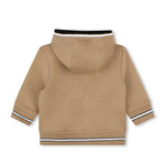 Boss Kids Cardigan Biscotto con Cappuccio per Neonati (retro)