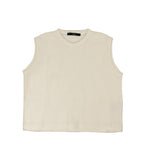 I'M Brian Kids Canotta Panna in Maglia Traforata per Bambini