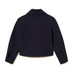 Twinset Kids Giubbino Blu con Tasche e Zip per Bambine