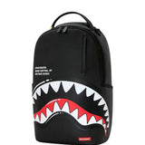 Sprayground Kids Zaino Nero Shark Central con Stampa Squalo e Logo per Bambini e Bambine