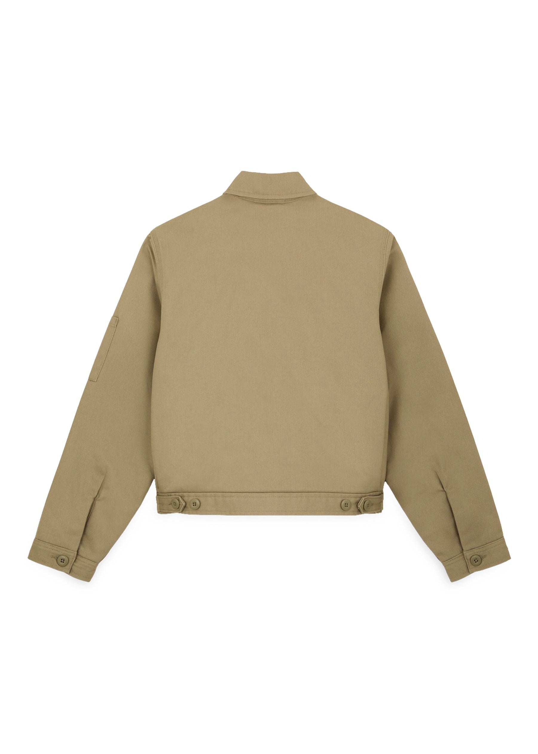 Dickies Kids Giacca Beige con Logo per Bambini (retro)