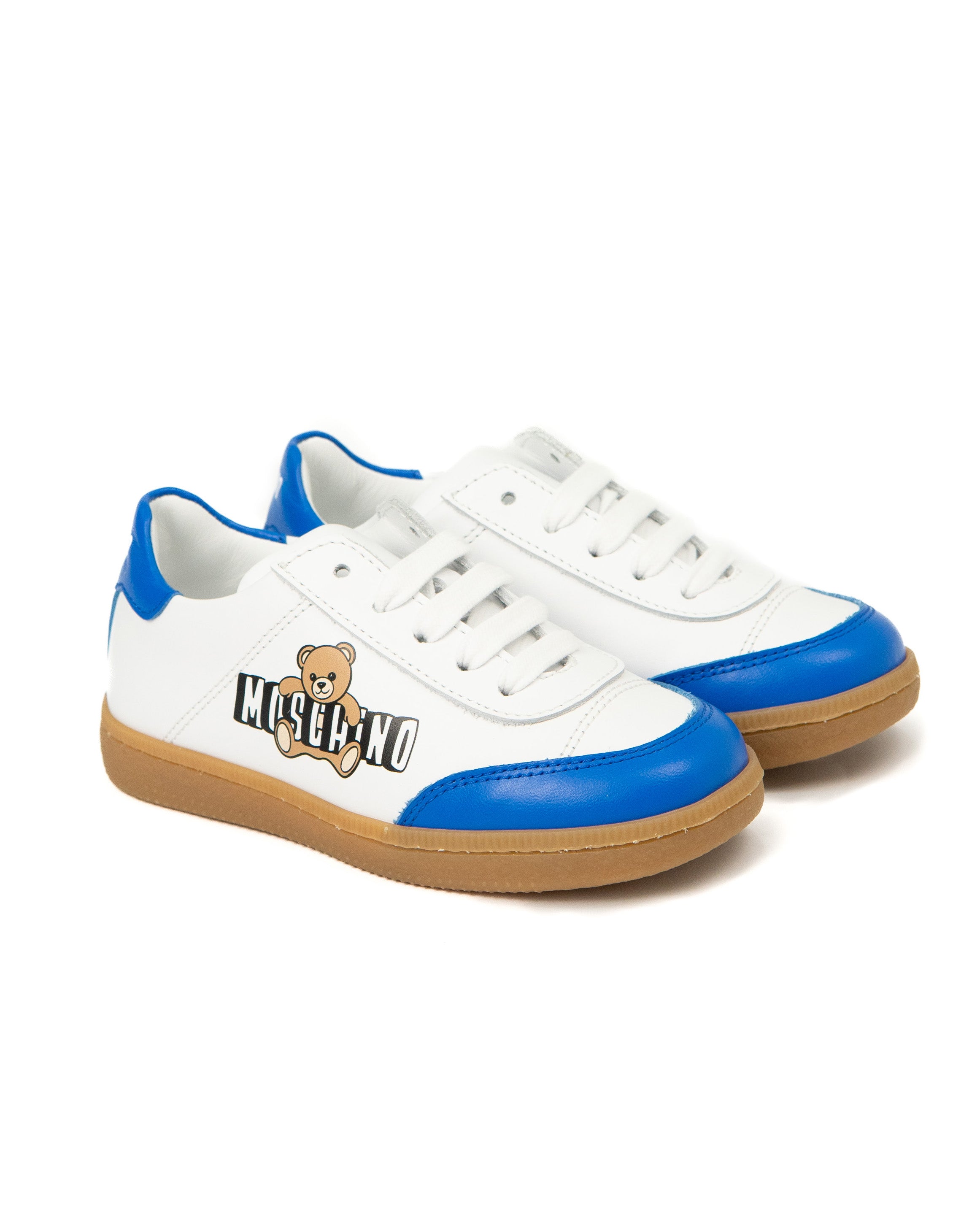 Moschino Kids Sneakers con Teddy Bear per Bambini
