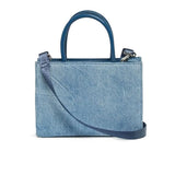 Diesel Kids Borsa in Denim Blu con Logo 3D per Bambine