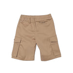 Philipp Plein Kids Short Cargo Beige per Bambini