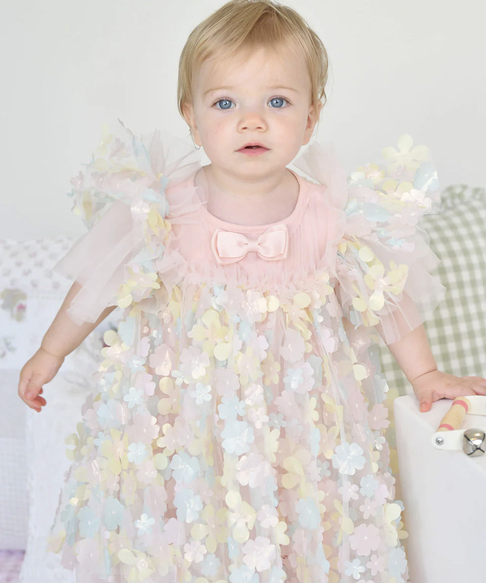 Angel's Face Kids Marlowe Abito Rosa e Multicolor per Neonate