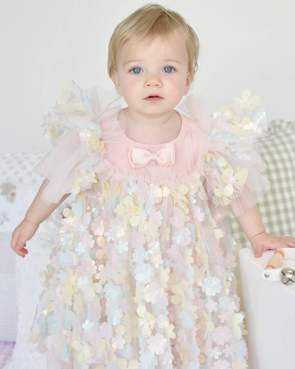 Angel's Face Kids Marlowe Abito Rosa e Multicolor per Neonate