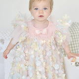 Angel's Face Kids Marlowe Abito Rosa e Multicolor per Neonate