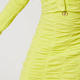 Twinset Kids Gonna Gialla con Logo per Bambine