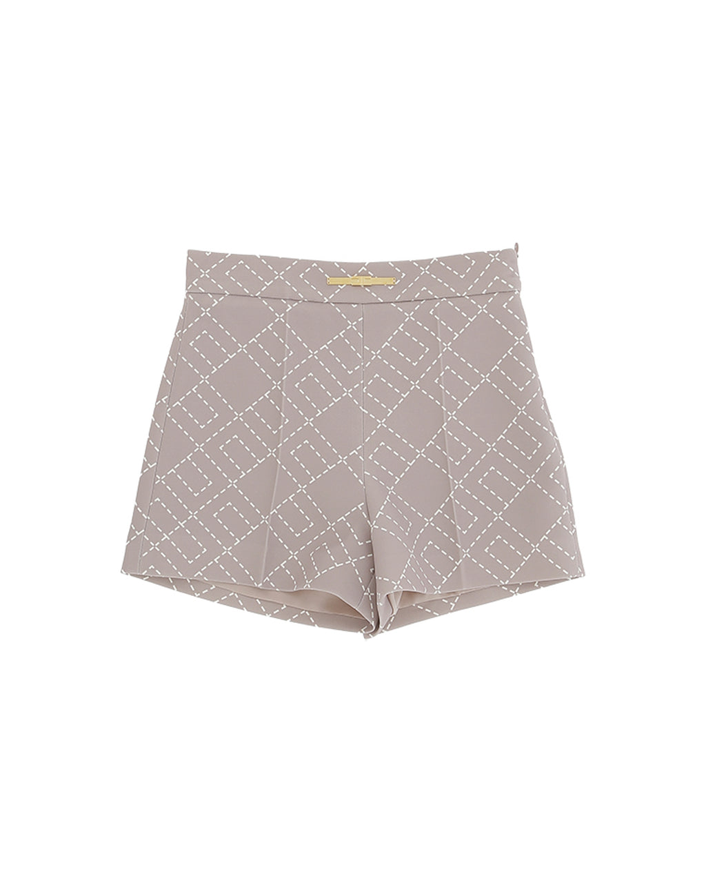 Elisabetta Franchi La Mia Bambina Shorts Sunrise con Logo Geometrico per Bambine