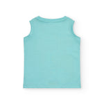 Tuc Tuc Canotta Verde Acqua/Multicolor per Neonati