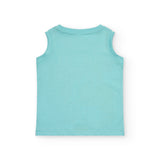 Tuc Tuc Canotta Verde Acqua/Multicolor per Neonati