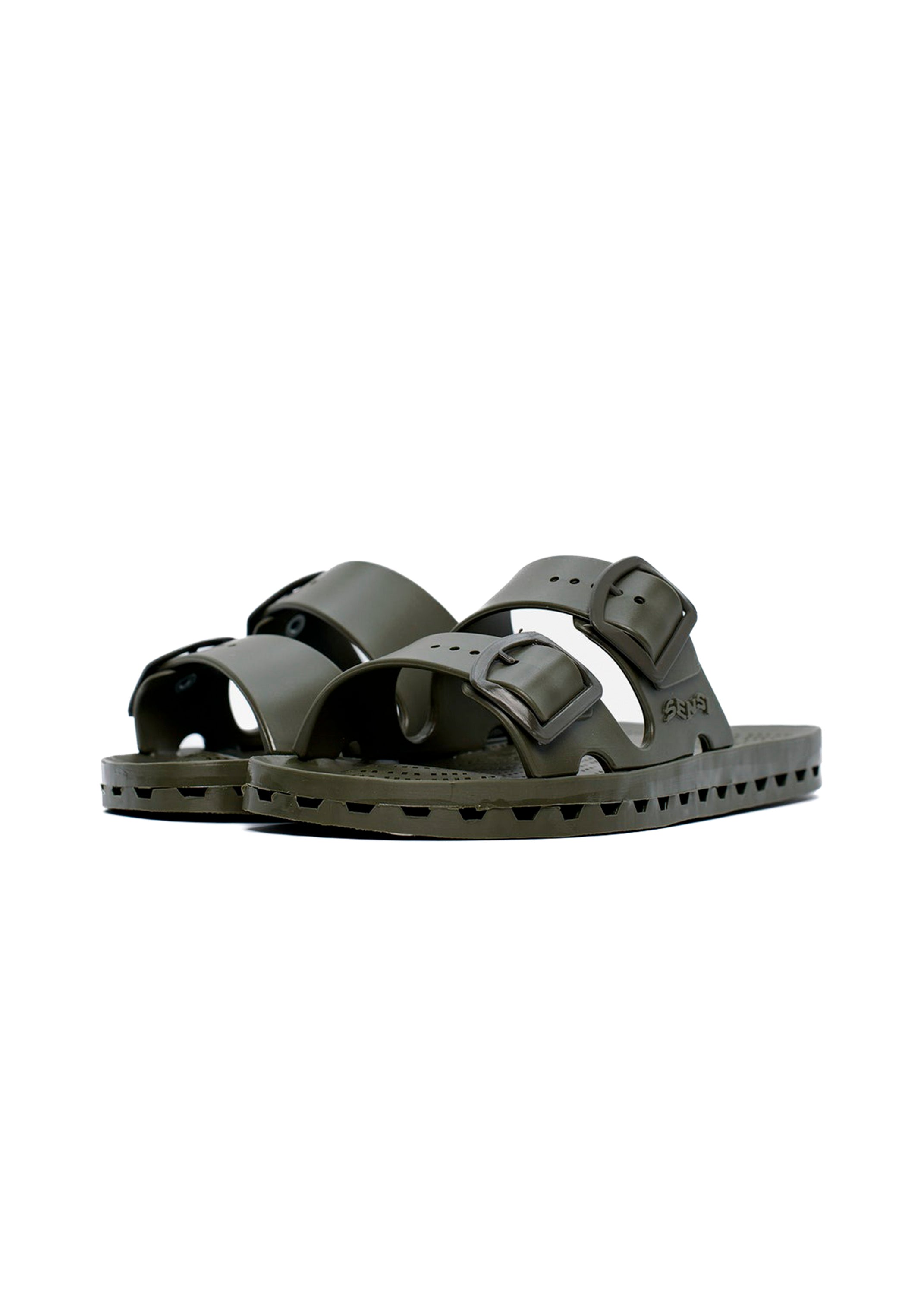 Sensi Kids City Sandalo Khaki Doppia Fascia per Bambini