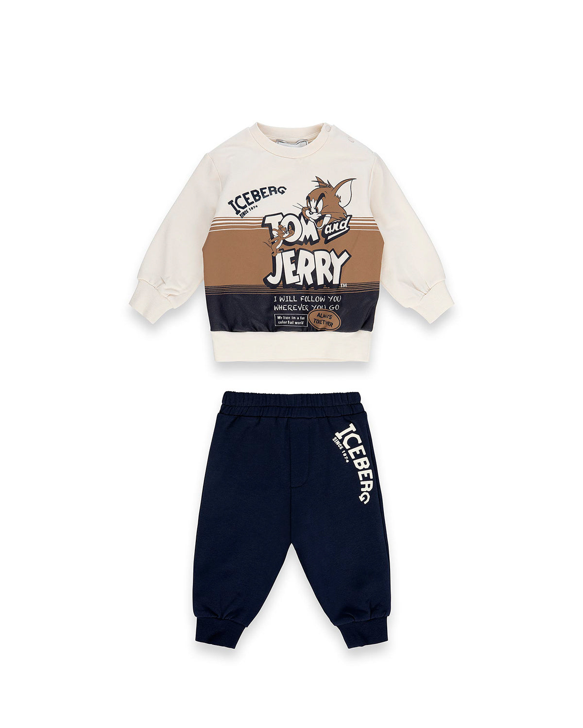Iceberg Kids Completo di Tuta "Tom & Jerry"  per Neonati