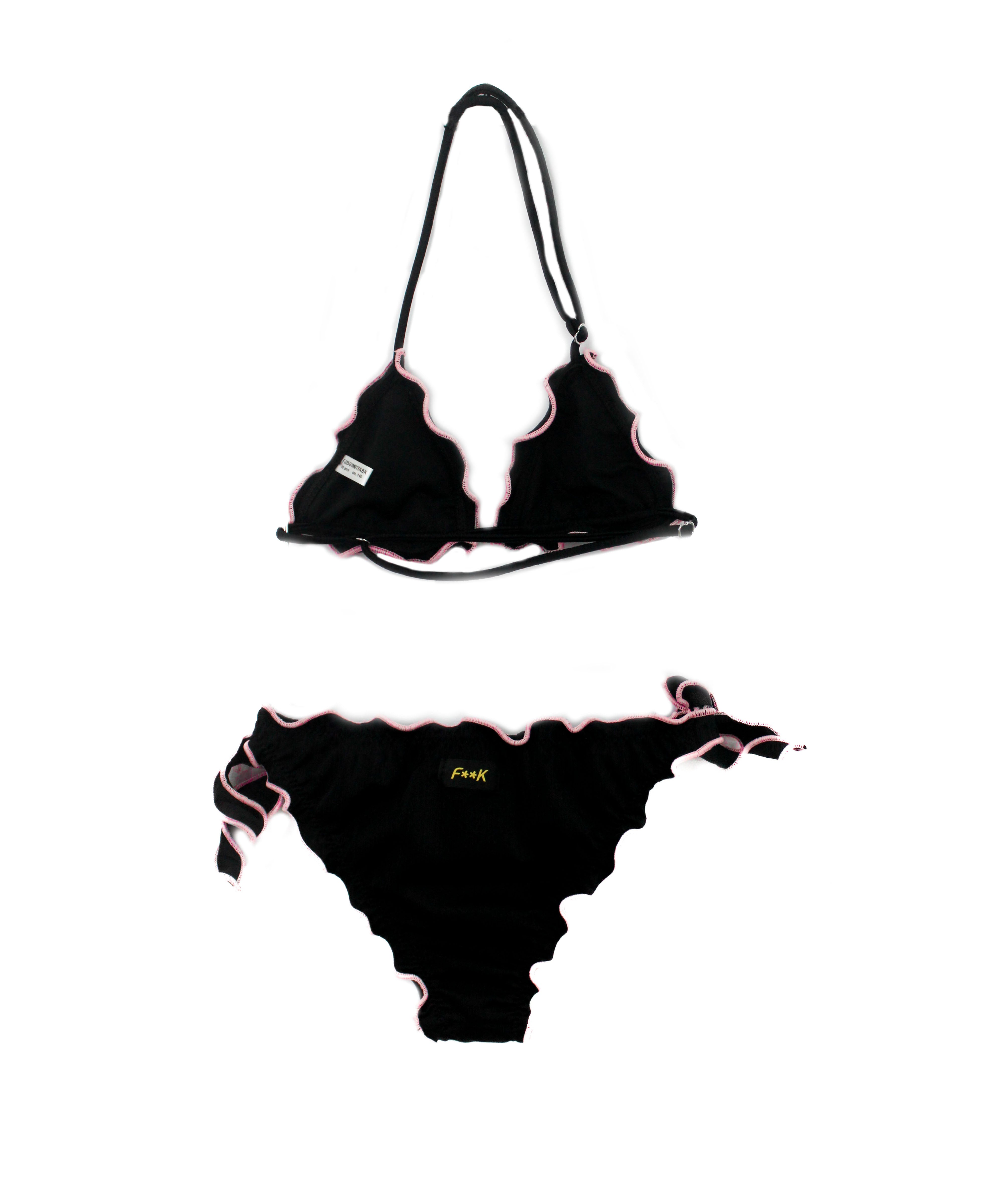 Effek Costume Bikini Nero per Bambine