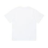 Diesel Kids T-shirt Bianca con Logo Oval D Metallico