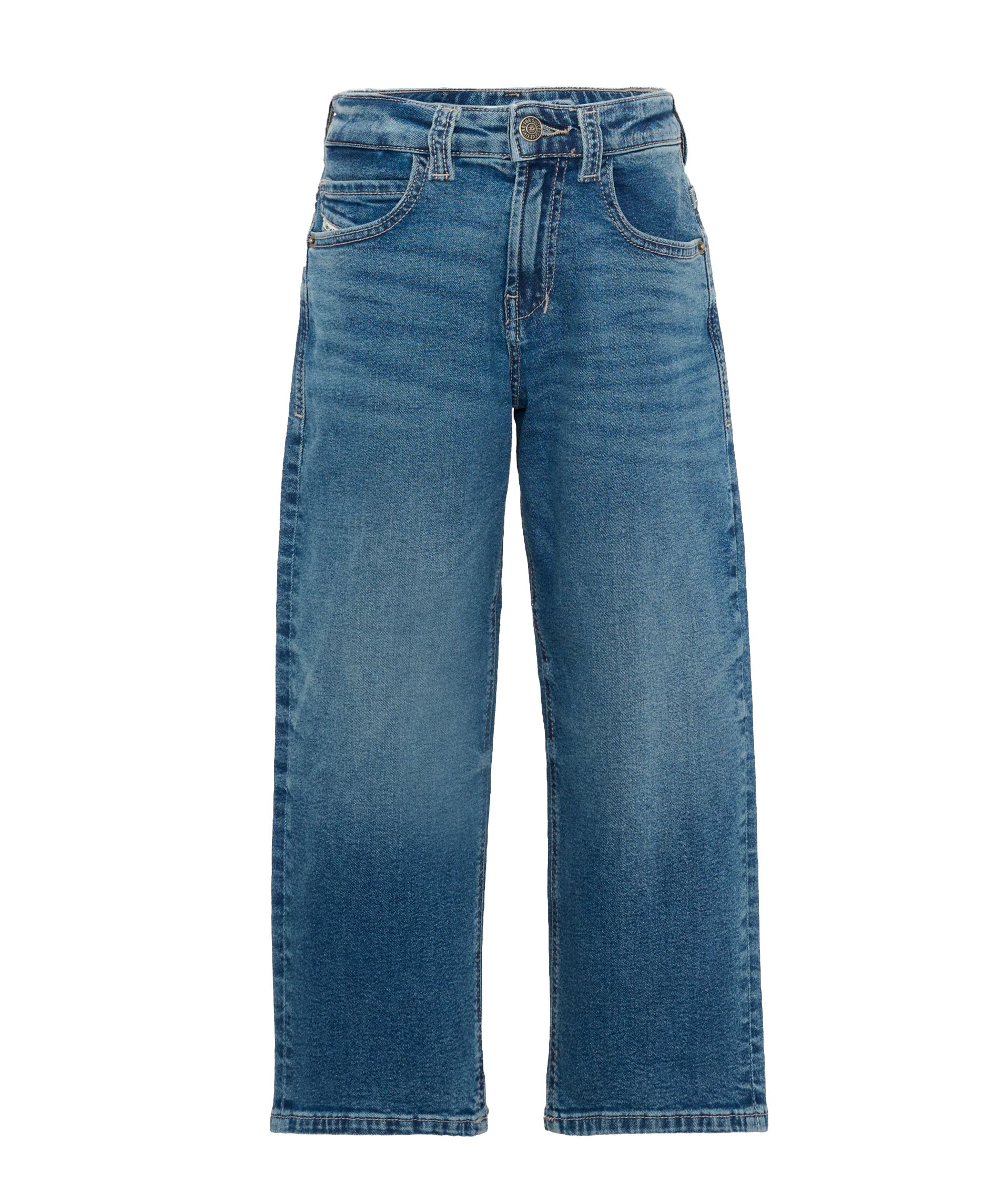 Diesel Kids Pantalone in Denim Medium Wash Unisex