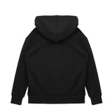 Yes London Kids Felpa con Cappuccio Nera Basic per Bambini