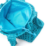 MSGM Kids Borsa a Spalla Turchese Florence Kids  (dettaglio)