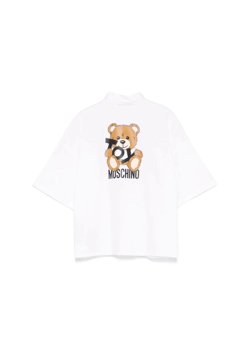 Moschino Kids Camicia Bianca con Stampa Toy per Bambini (retro)