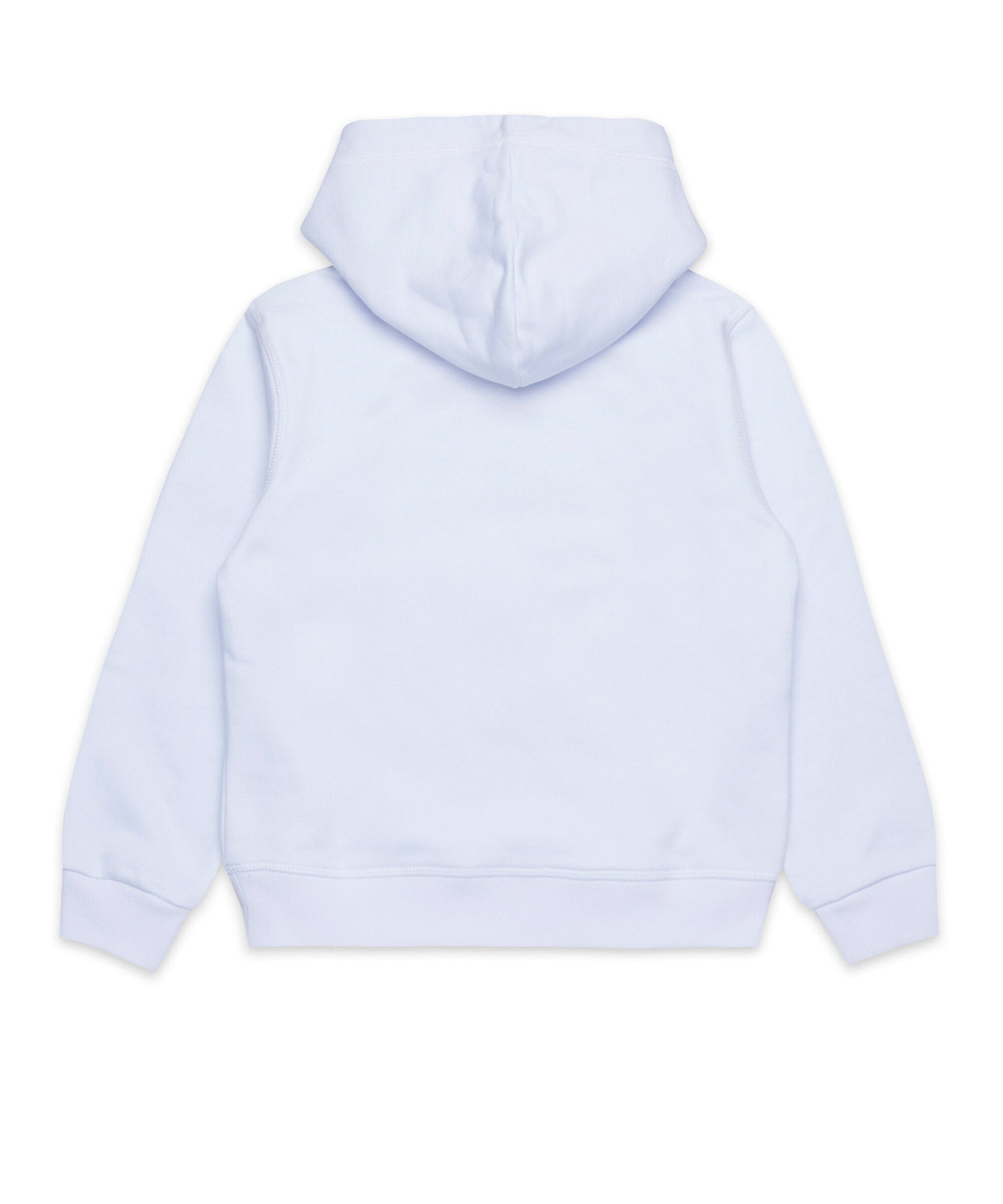 Dsquared2 Kids Felpa con Cappuccio Bianca per Bambini