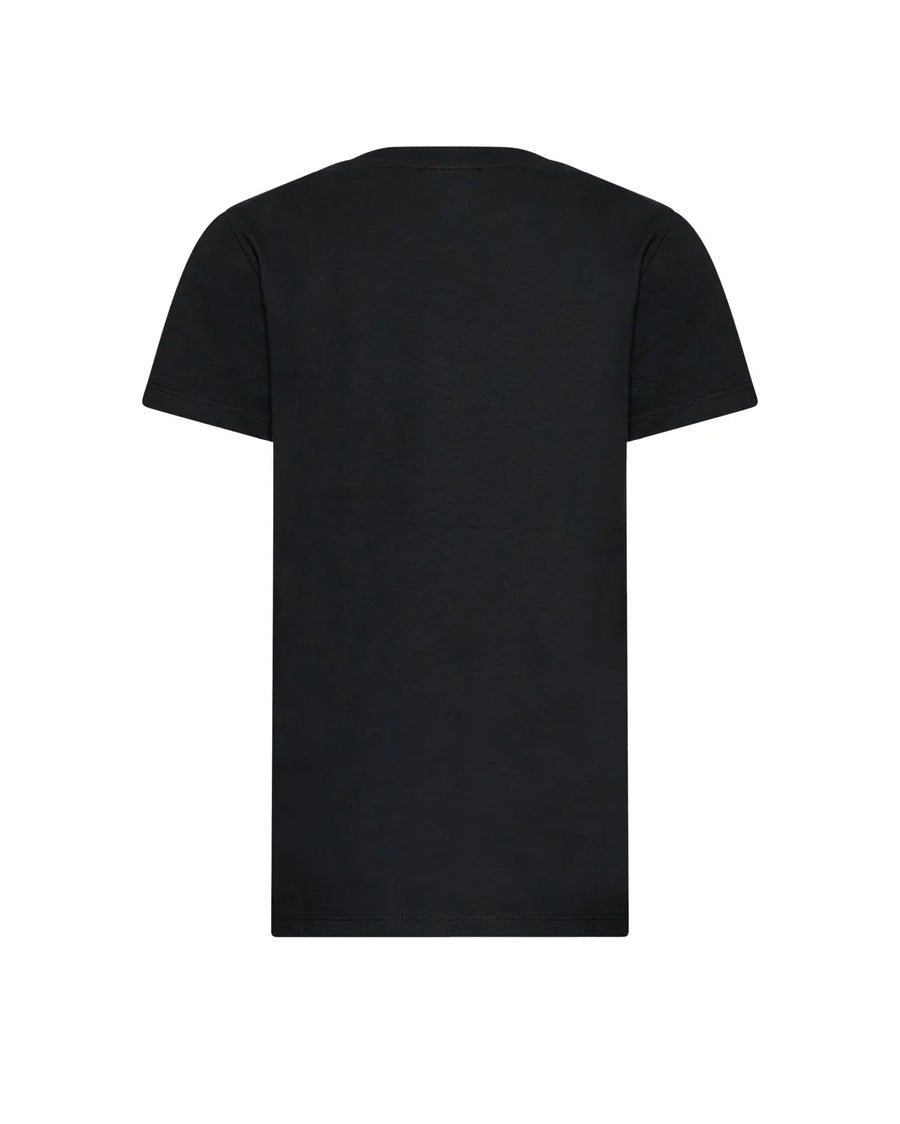 John Richmond Kids T-Shirt Nero con Logo per Bambini