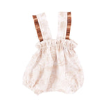 Cocò et Mamà Pagliaccetto Maia Baby Beige per Neonate