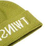 Twinset Kids Cappello Verde in Maglia per Bambini