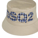Dsquared2 Kids Cappello Bucket Beige con Logo
