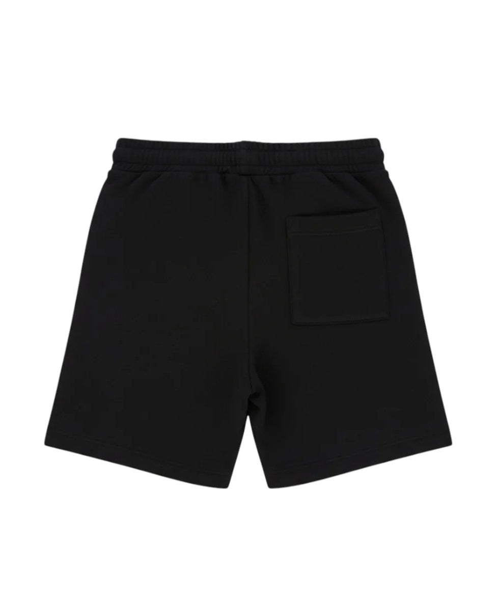 Barrow Kids Short Nero con Stampa Multicolor per Bambine