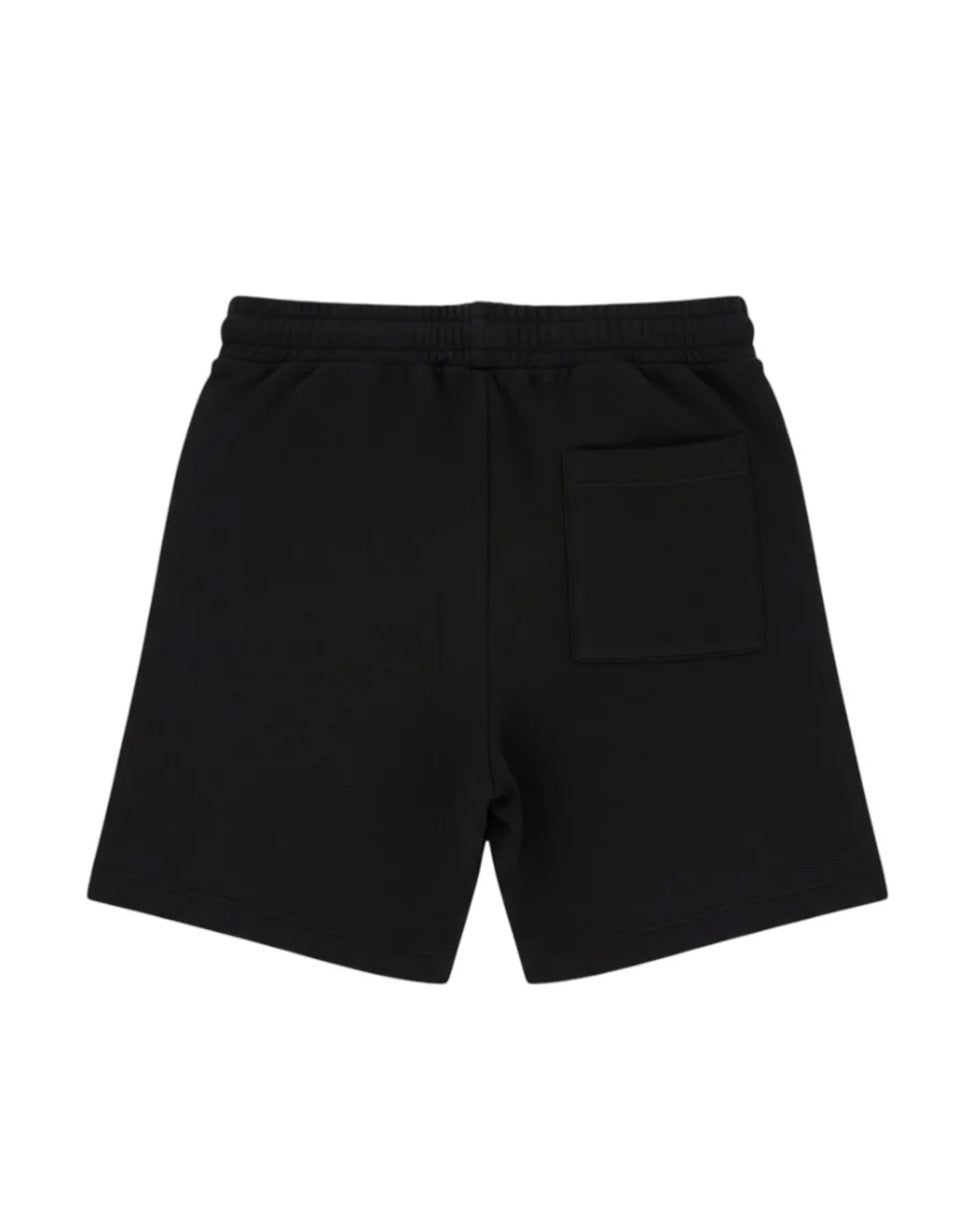 Barrow Kids Short Nero con Stampa Multicolor per Bambine