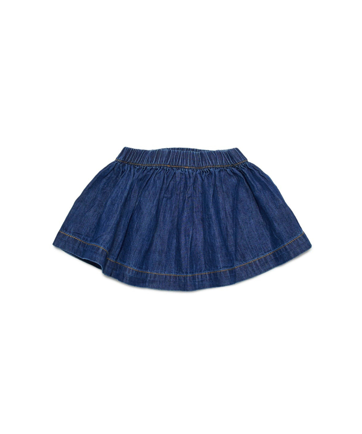 Diesel Kids Gonna in Denim Blu con Logo per Neonate (retro)