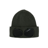 C.P. Company Kids Cappello Khaki con Googles per Bambini