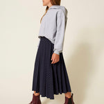 Twinset Kids Gonna Lunga a Righe per Bambine
