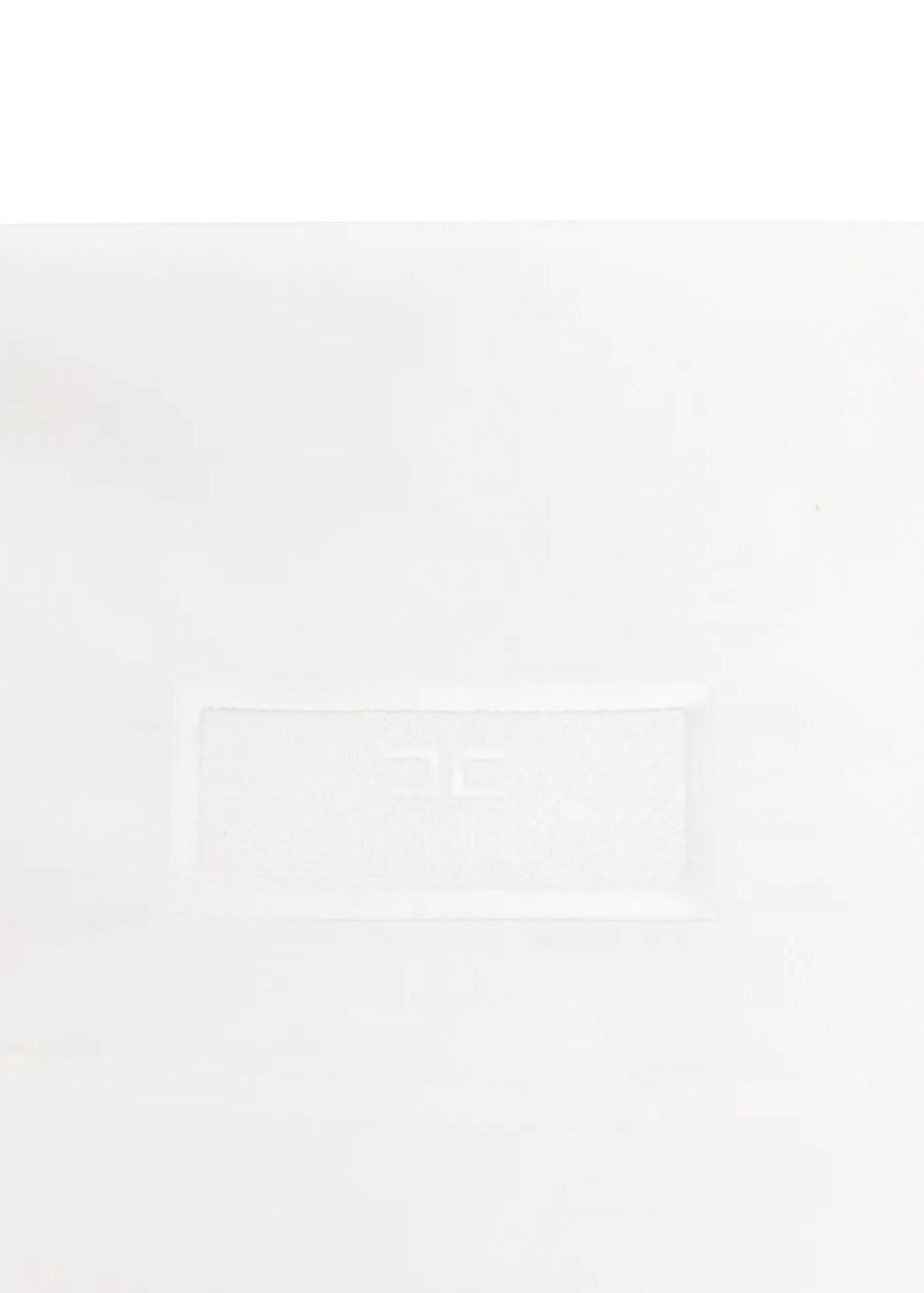 Elisabetta Franchi La Mia Bambina Lenzuolo con Ricamo Panna