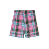 MSGM Kids Short Multicolor con Ricamo per Bambine (retro)