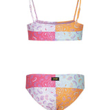 F**K Kids Costume Fantasia Bandana Multicolor per Bambine