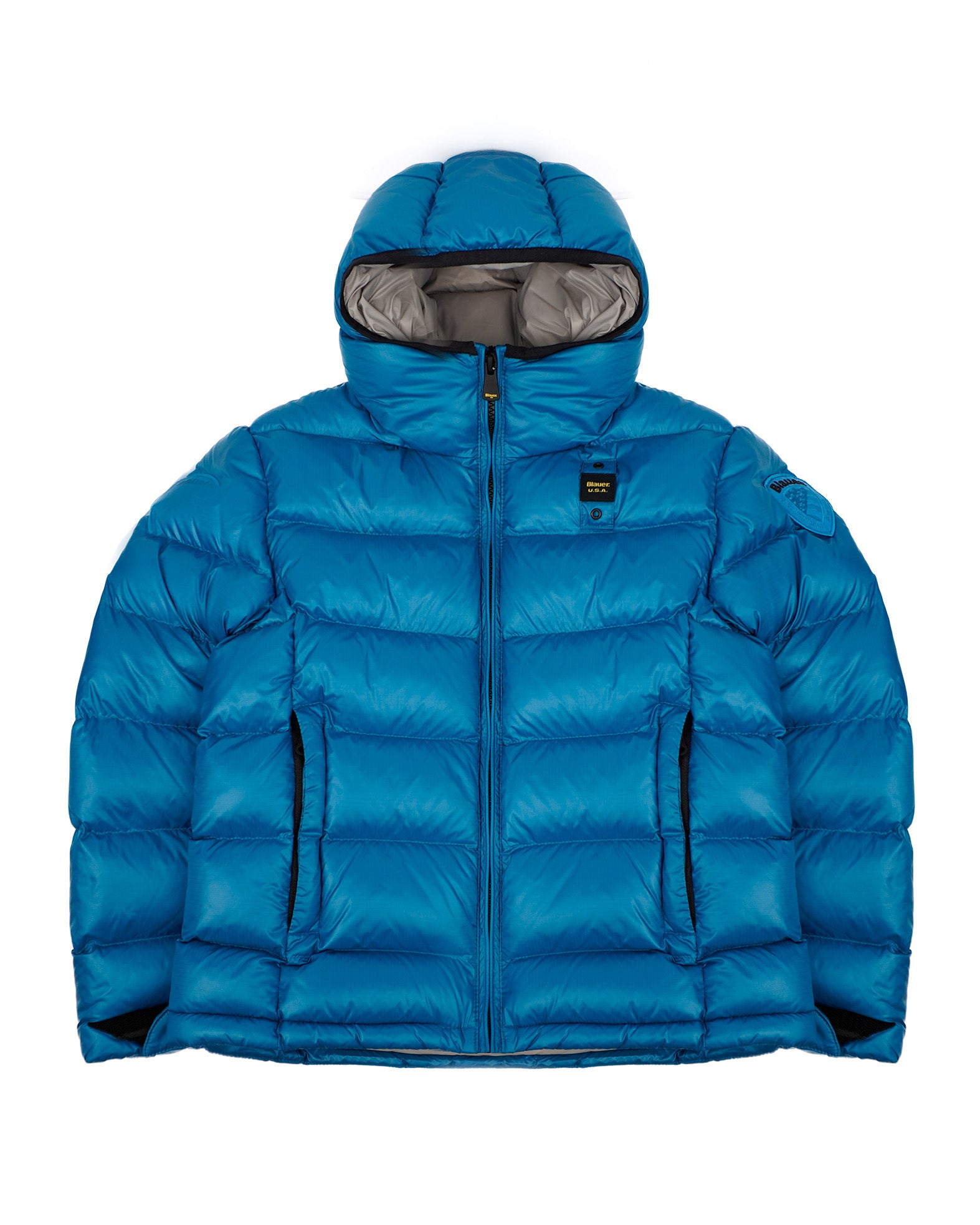 Blauer Kids Giubbino Blu Cobalto con Cappuccio ANSEL JUNIOR per Bambini