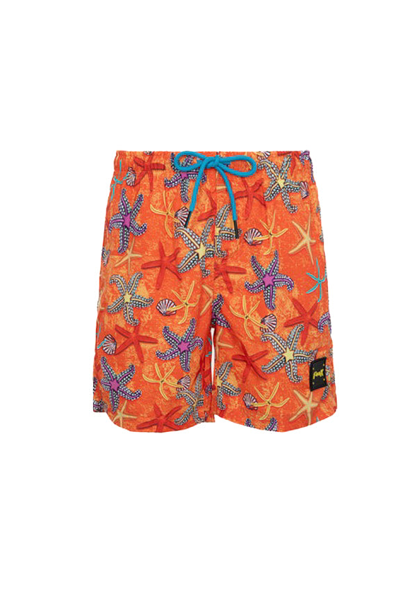 EffeK Costume Boxer Fantasia Mood Marine Arancione per Bambini