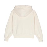 Barrow Kids Felpa con Cappuccio Crema con Stampa (retro)