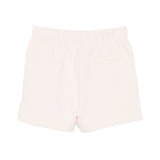Palm Angels Kids Short Sabbia con Logo Fucsia per Neonate