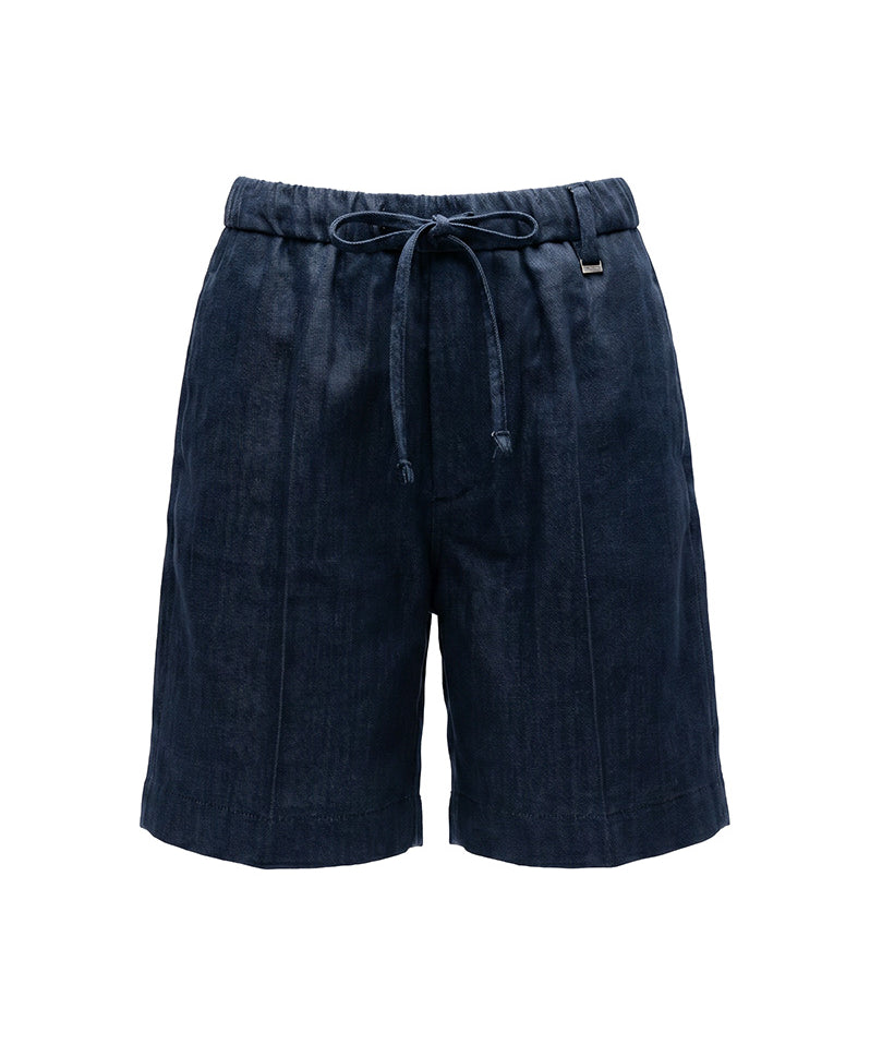 I'm Brian Kids Short in Denim Navy per Bambino