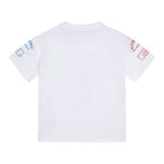 Iceberg Kids T-Shirt Bianco con Stampa Logo per Bambini