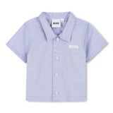 Boss Kids Completo Blu con Logo per Neonati