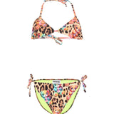 Barrow Kids Costume Bikini Fantasia Leopardato Multicolor per Bambine