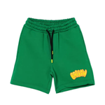 Barrow Kids Short Verde con Logo per Bambini